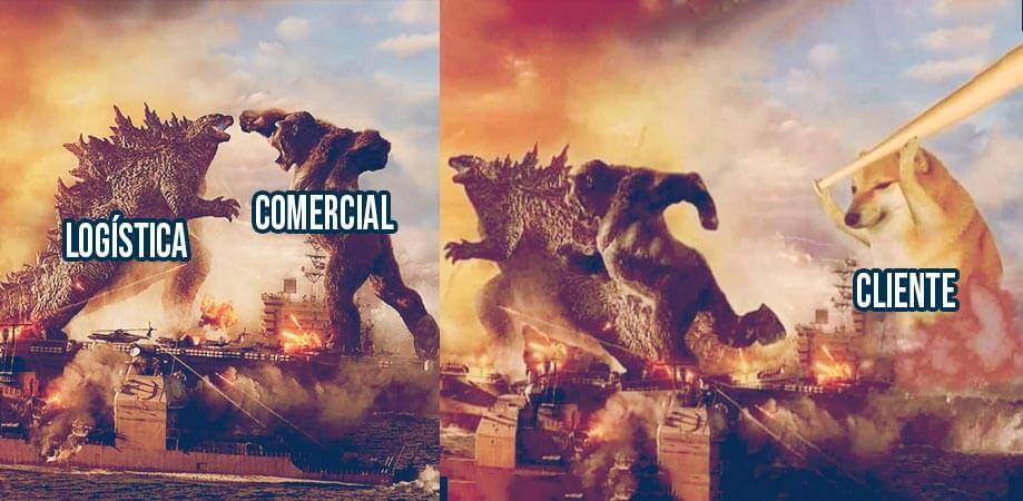 Logística e Comercial: amor e ódio