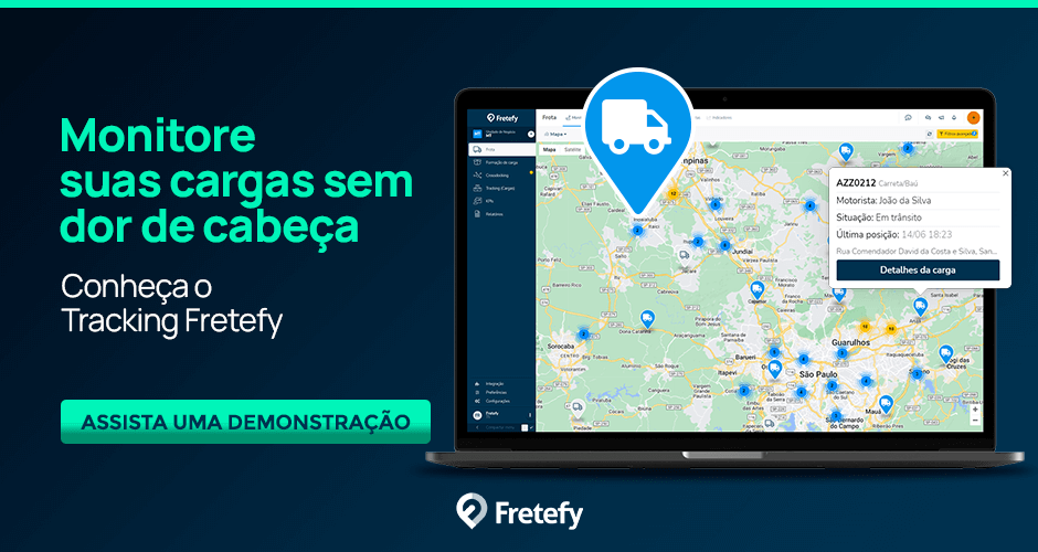 Saiba exatamente onde estão suas cargas em tempo real