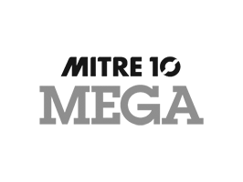 Logo of Mitre 10 MEGA hardware store