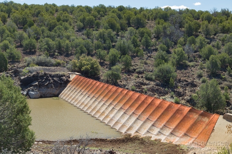 Ash Fork Steel Dam in Arizona • Dan Sorensen