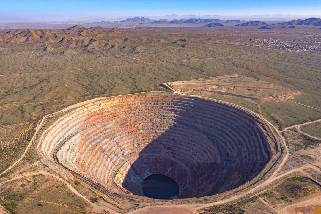 Sacaton Mine The Eye of Grande Arizona • Dan Sorensen