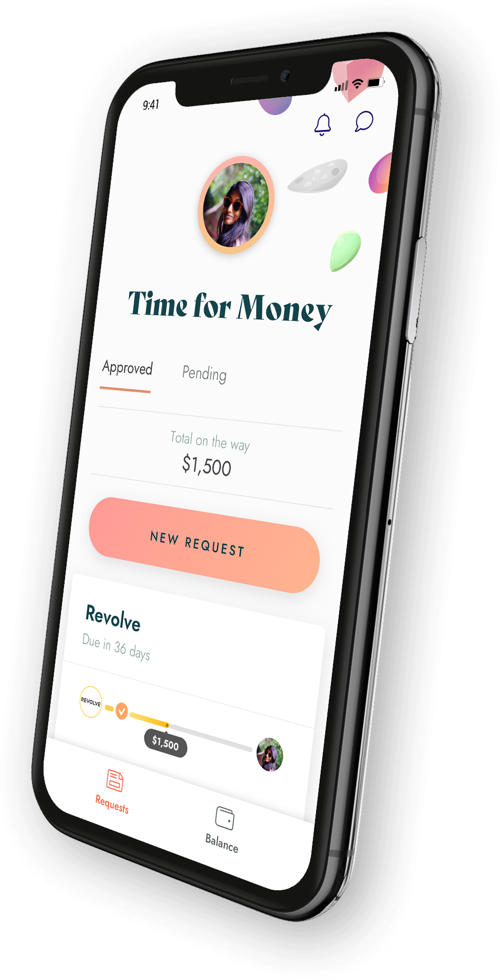 An iPhone 11 showing Willa Pay