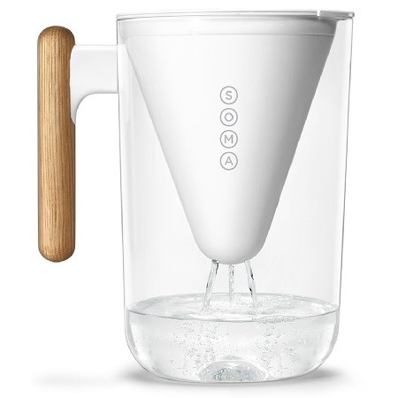 Soma Sustainable Pitcher & Plant-Based Water Filter