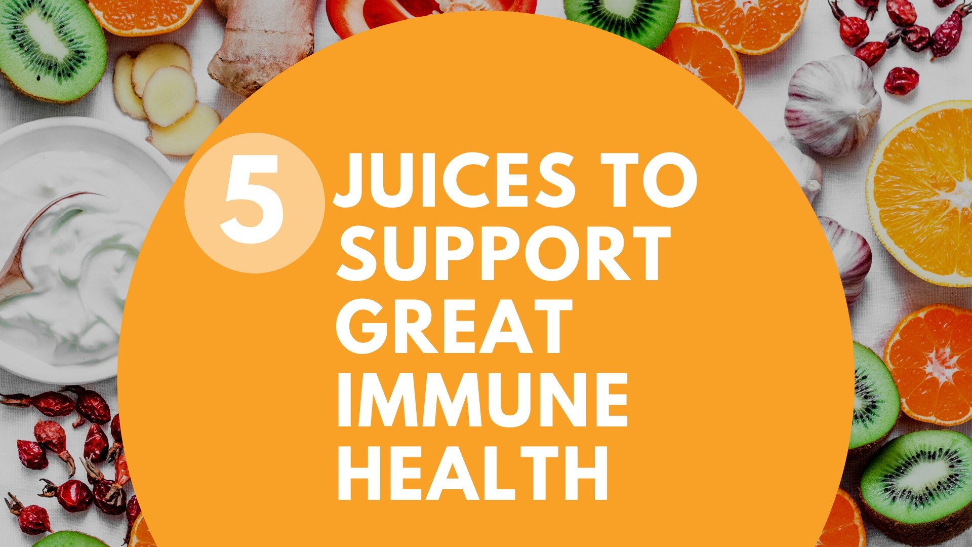 Five Super Juices That Boost Your Immune System