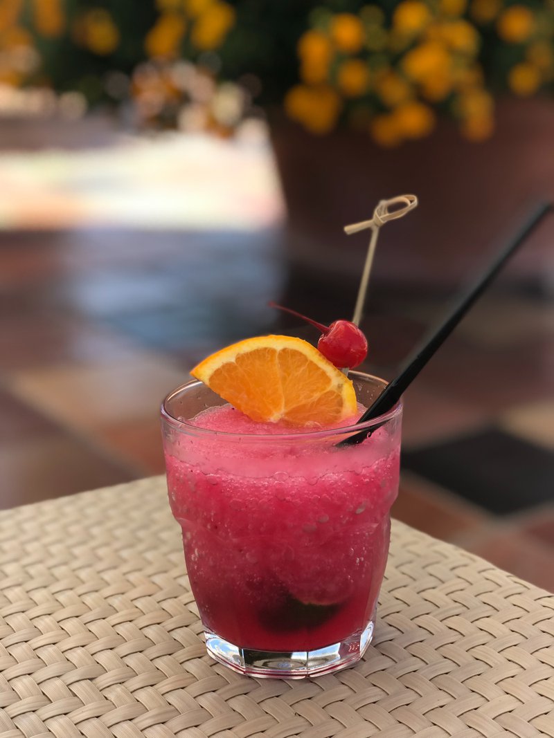 Cocktails in Sorrento.