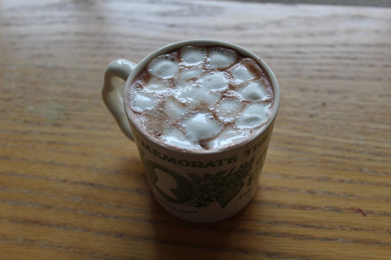 Hot chocolate.