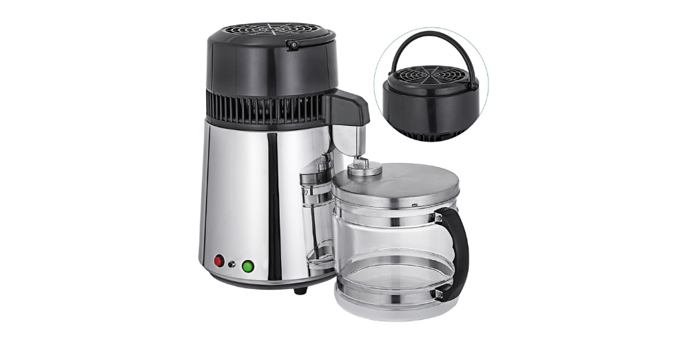 A Photo Of A Vevor Countertop Water Distiller