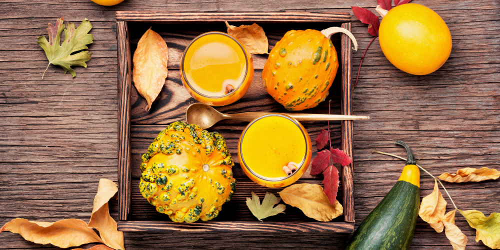 A Photo Of A Pumpkin Smoothie