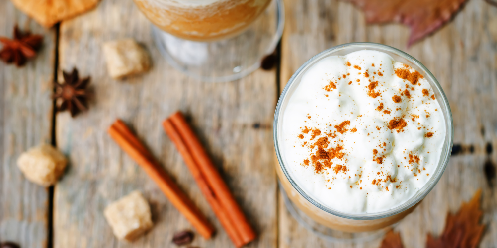 A Photo Of Pumpkin Cheesecake Frappuccino