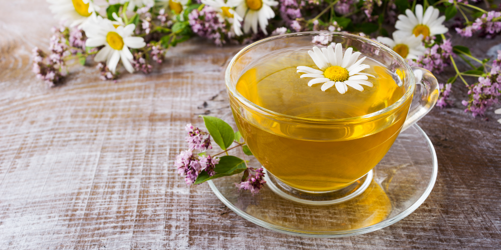 A Photo Of Chamomile Tea