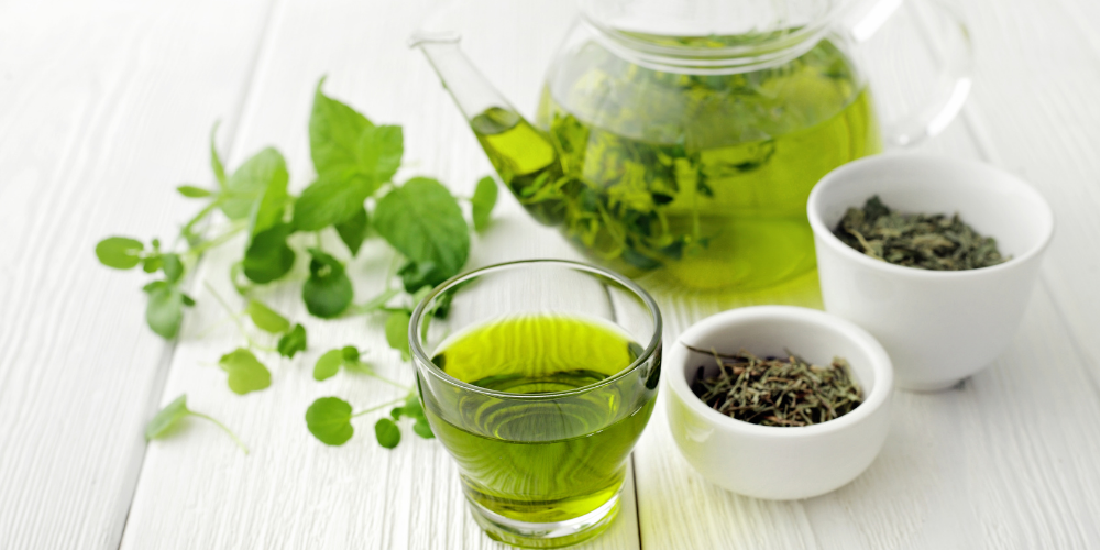 A Photo Of Green Tea