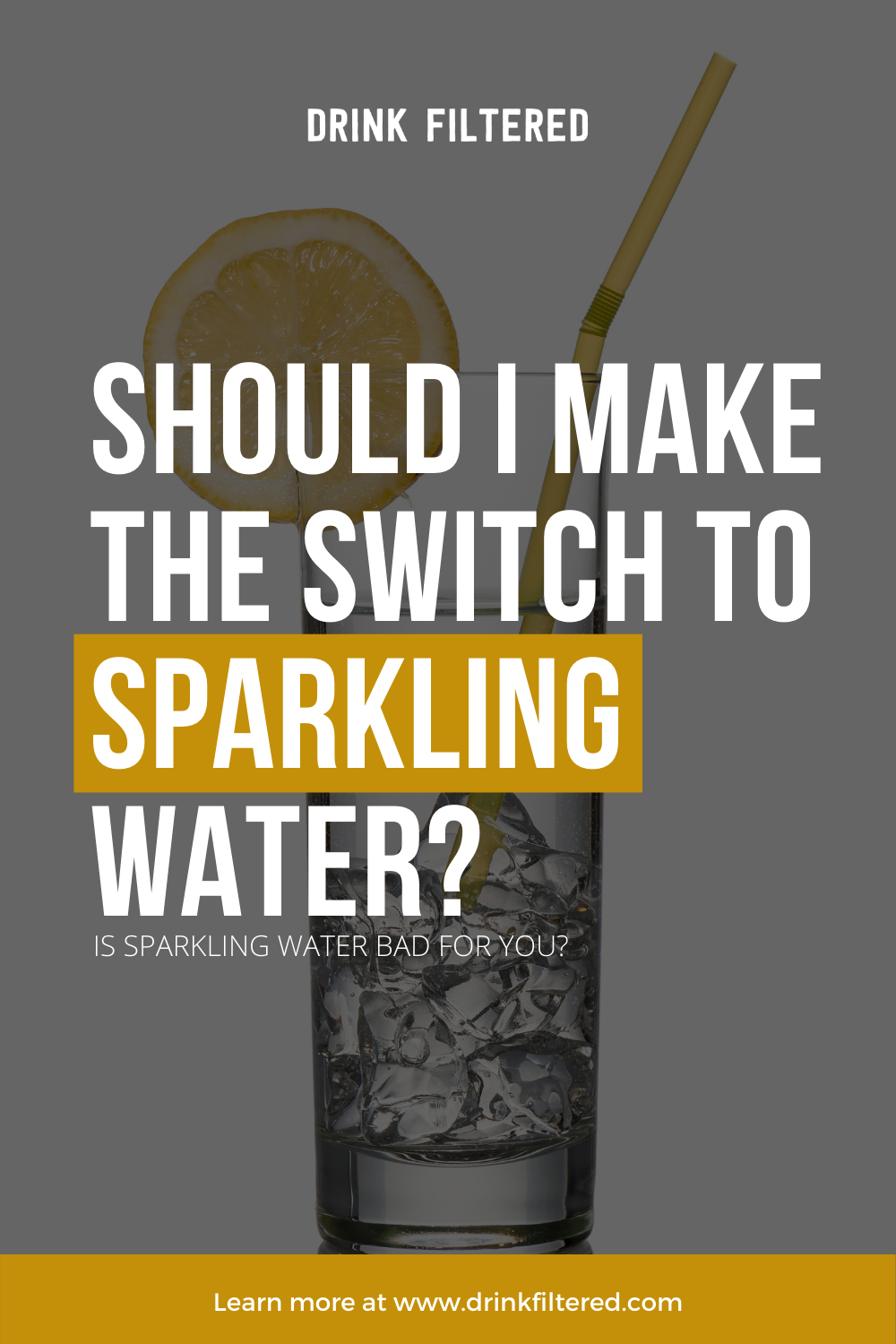 Is There A Benefit To Drinking Sparkling Water?