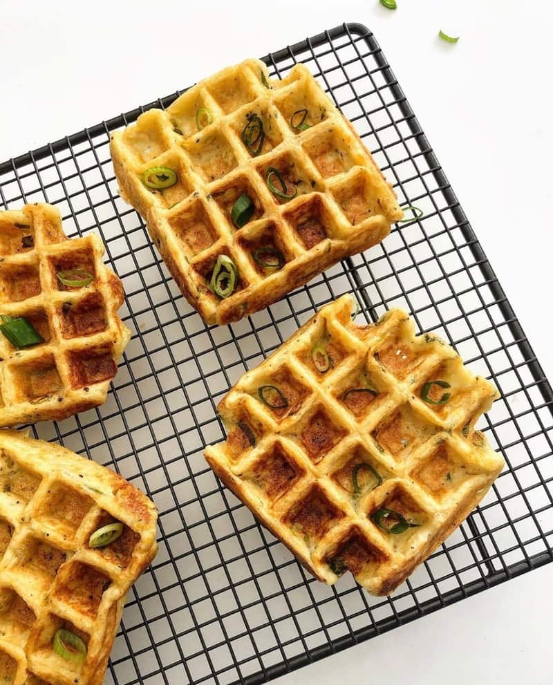 Bubble n Squeak Waffles Recipe Katie Cooks