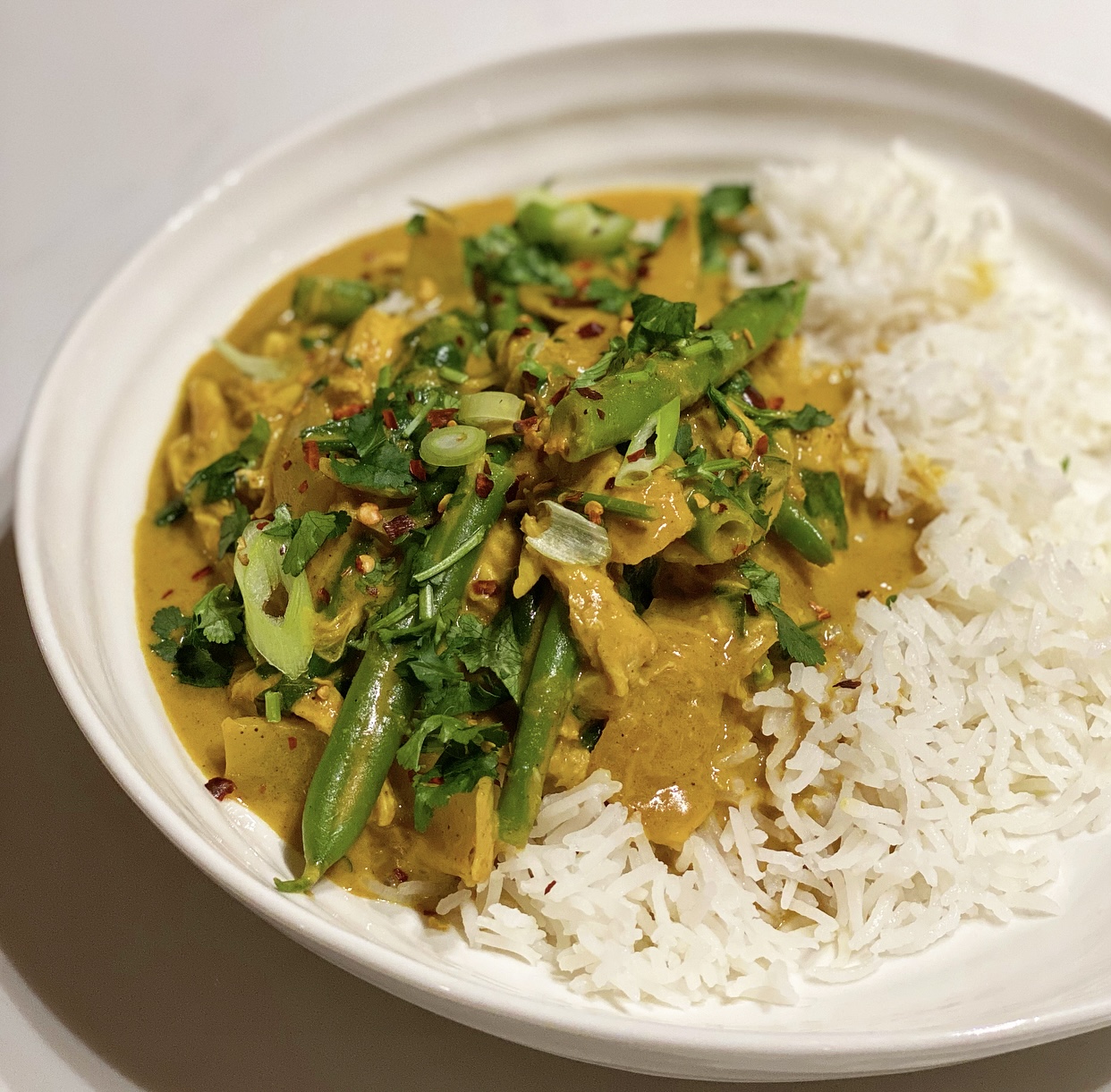 Chicken Satay Curry Recipe Katie Cooks