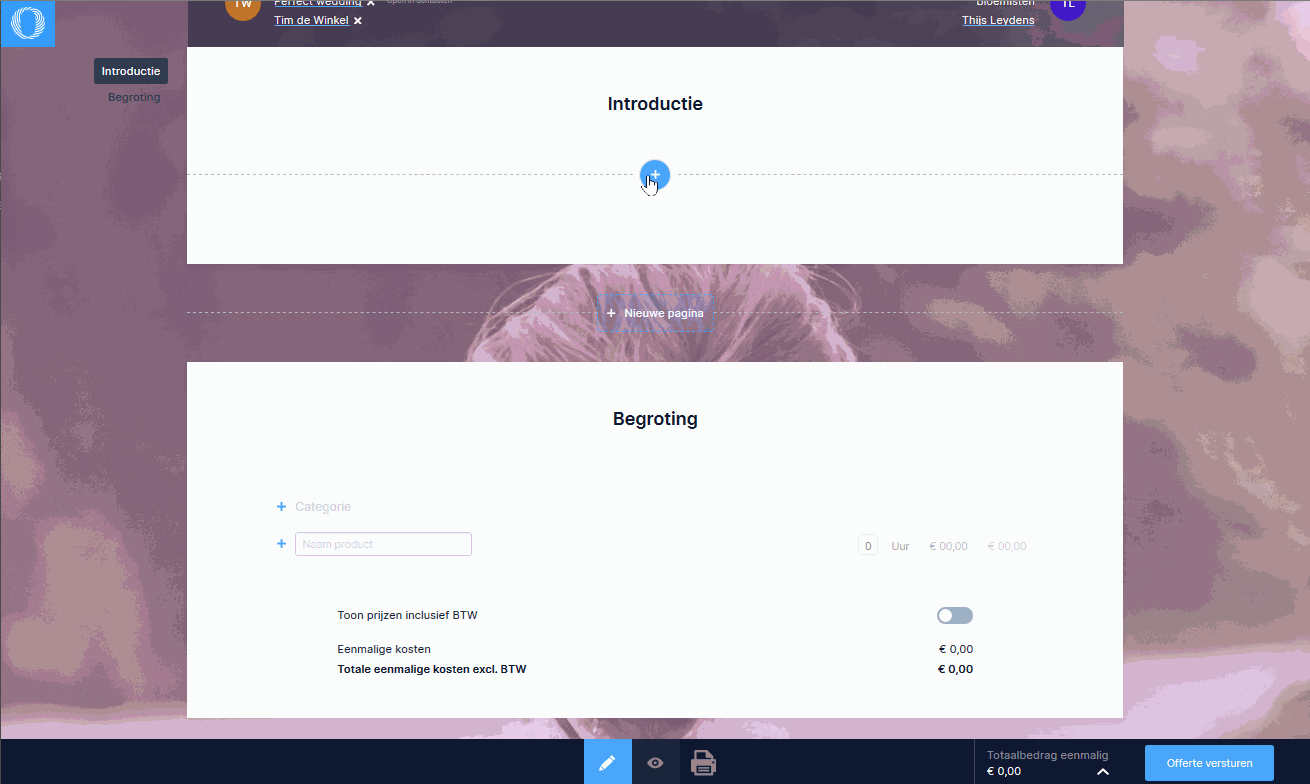 Maak snel online een offerte