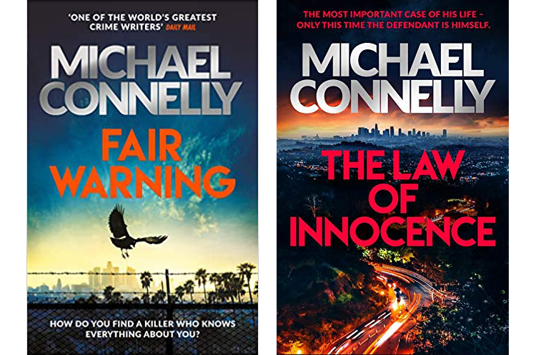 Book covers - Michael Connolly