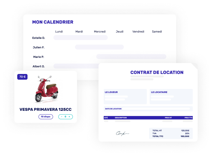 Le logiciel pour la location de scooter Lokki 🛵