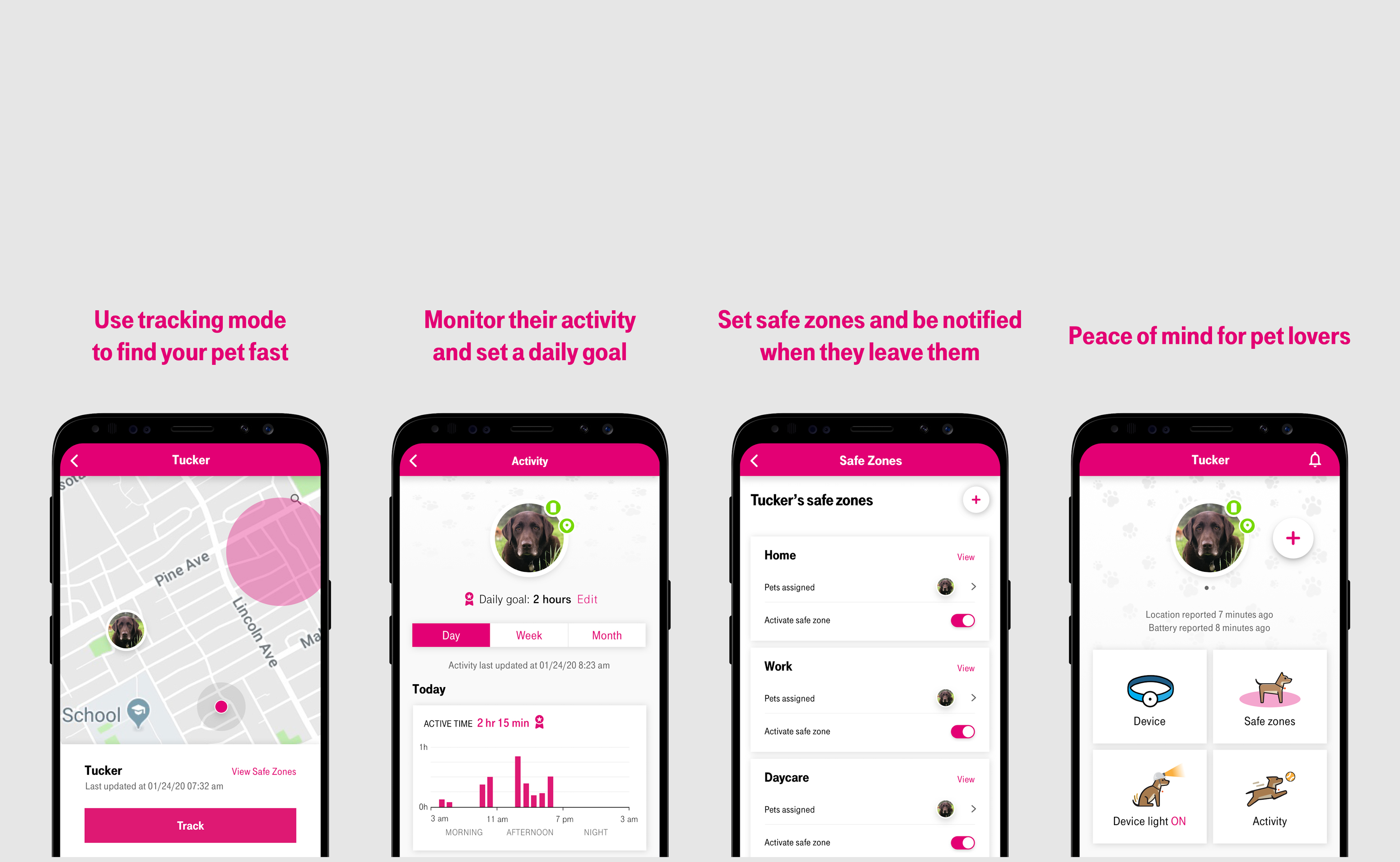 pet tracker app