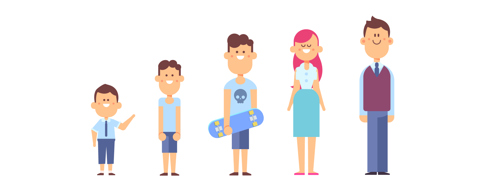 Ford Family illustration