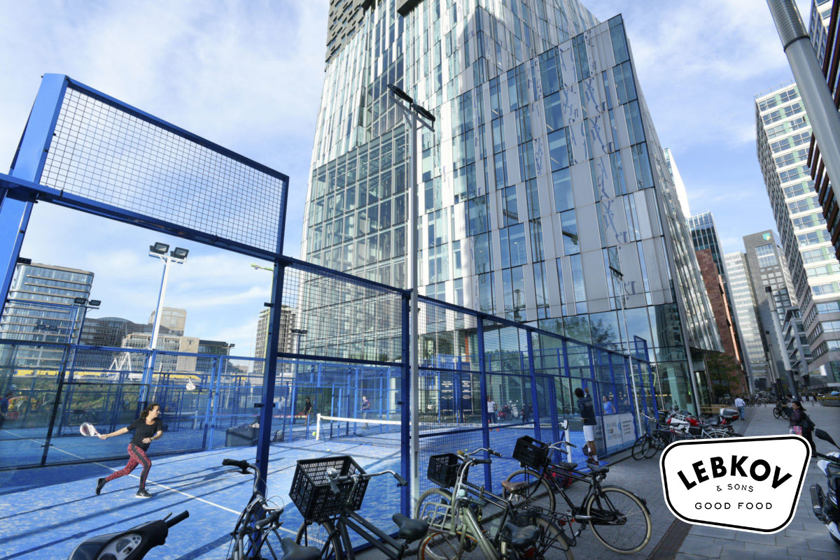 Padelbaan Zuidas Amsterdam