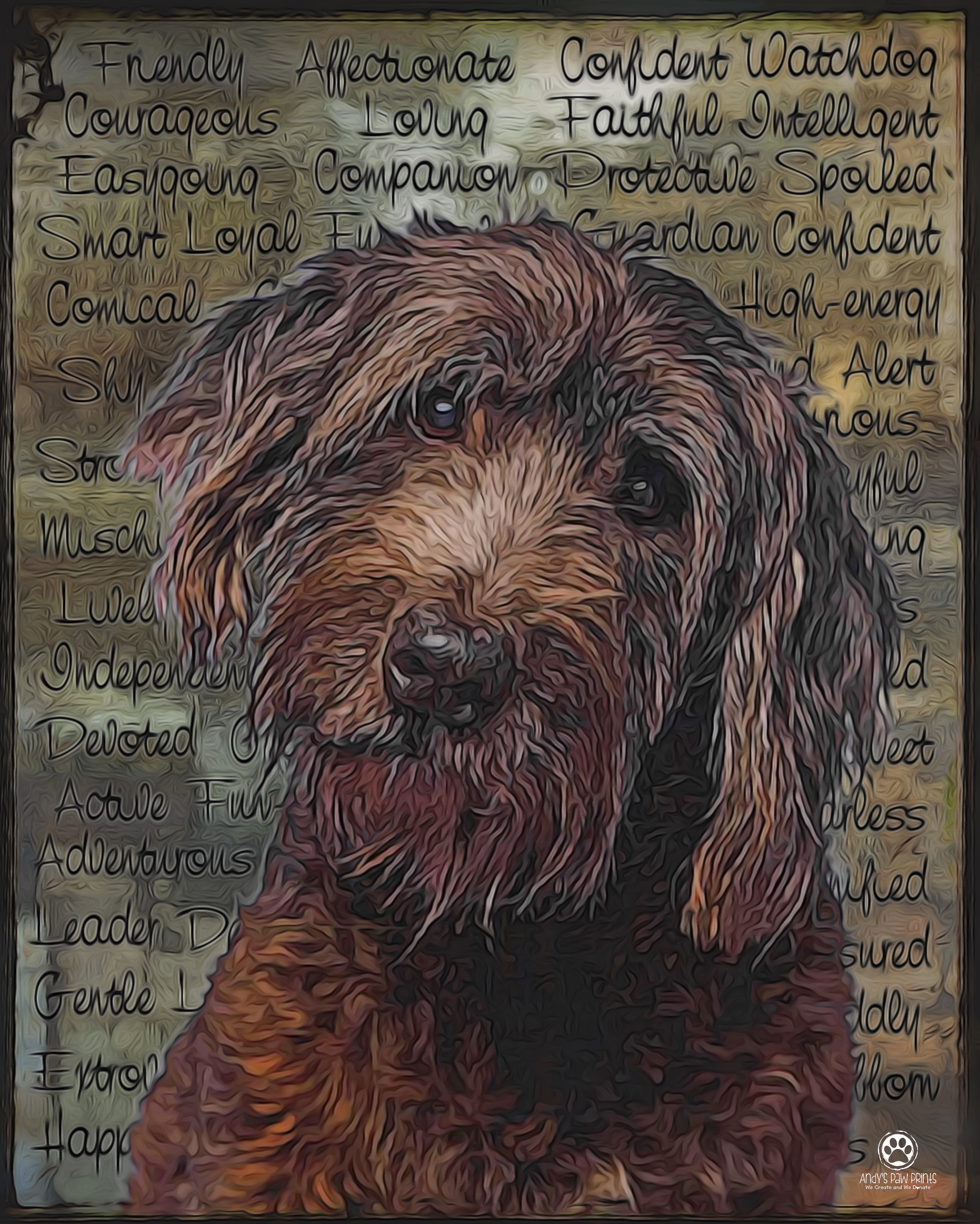 Pet Portrait Rescue Style