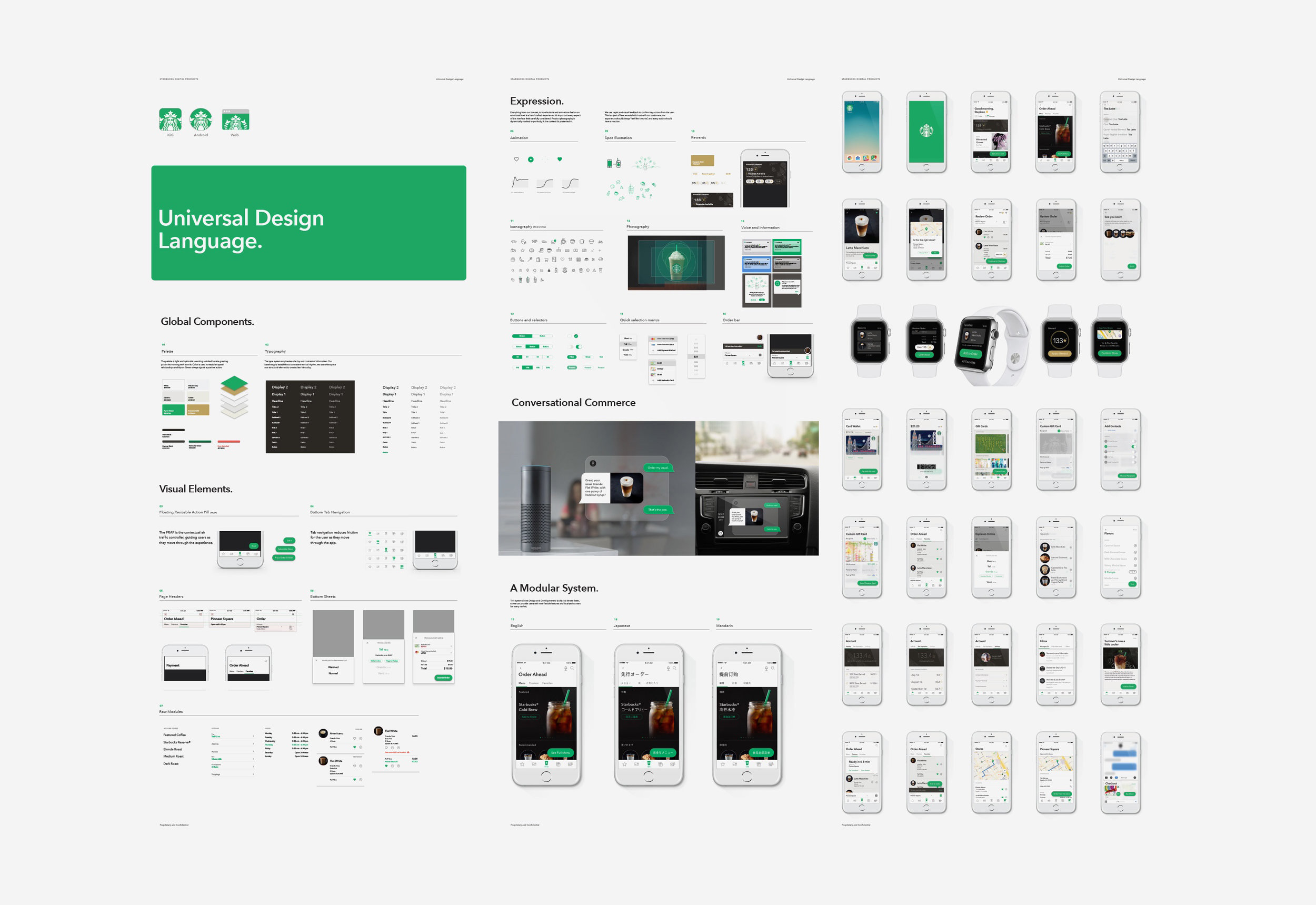 Image of Starbucks Digital Design language