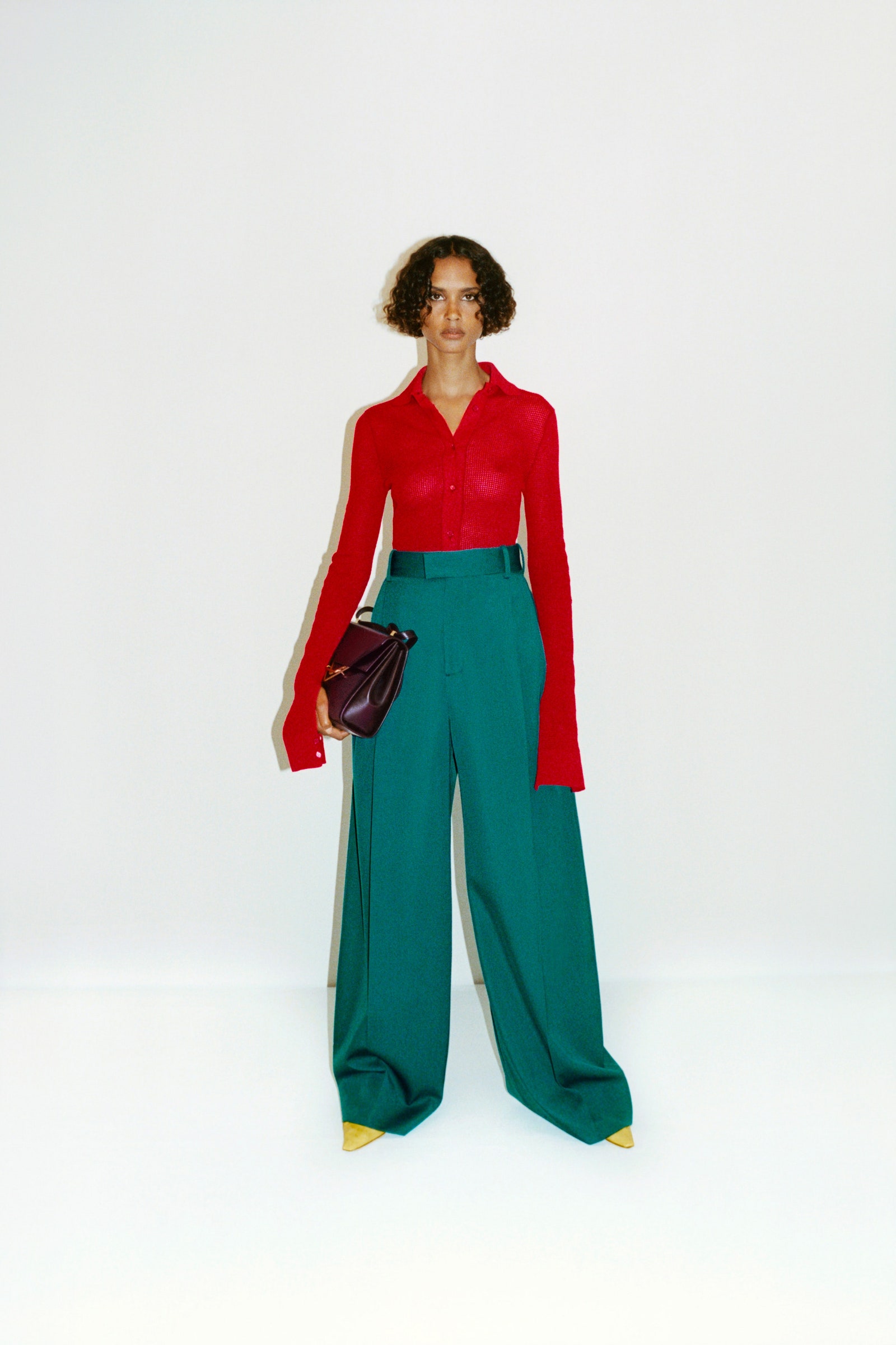 Image may contain Pants Clothing Apparel Human Person Female and Woman