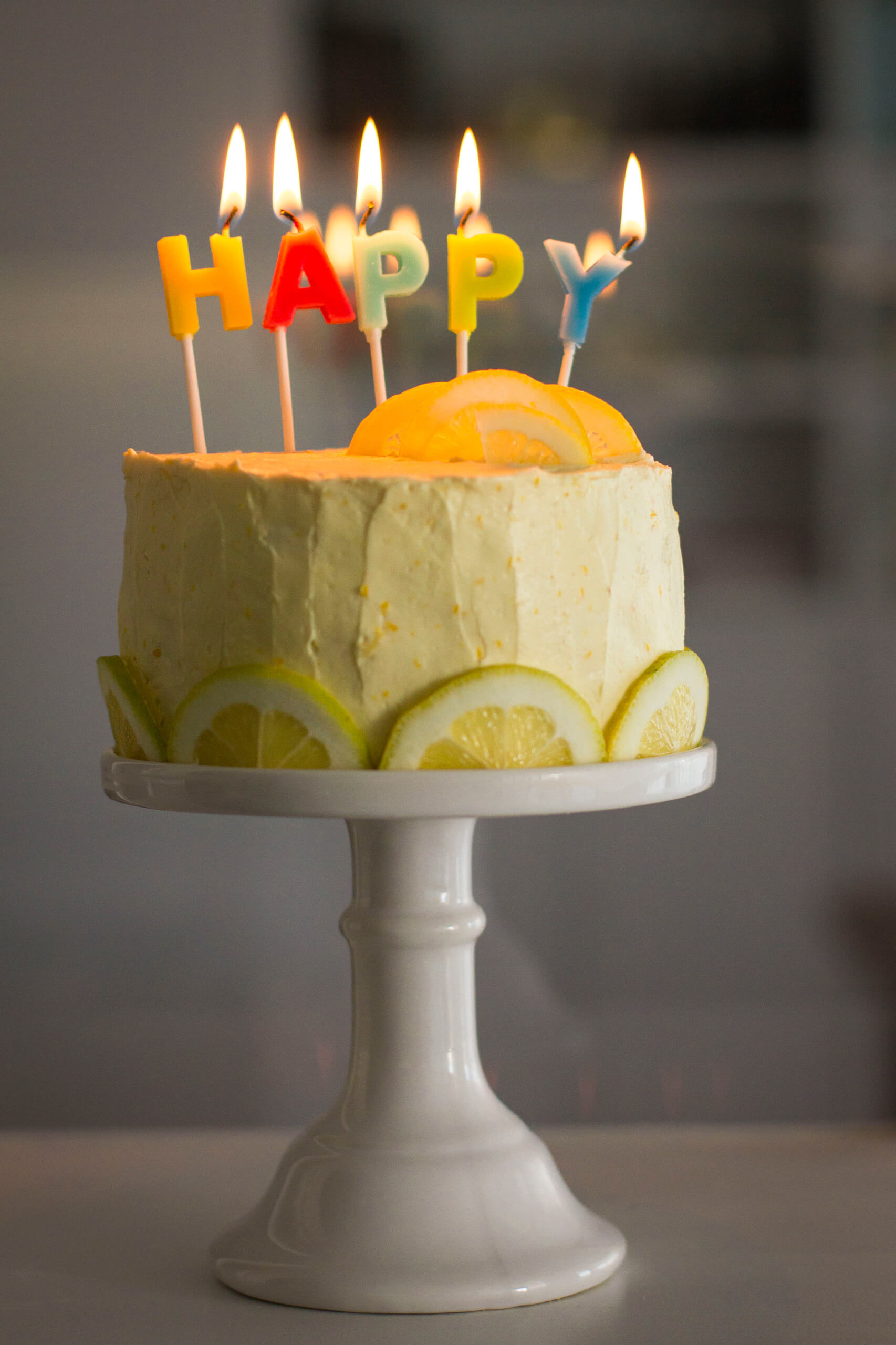Bolo de anjo de limao