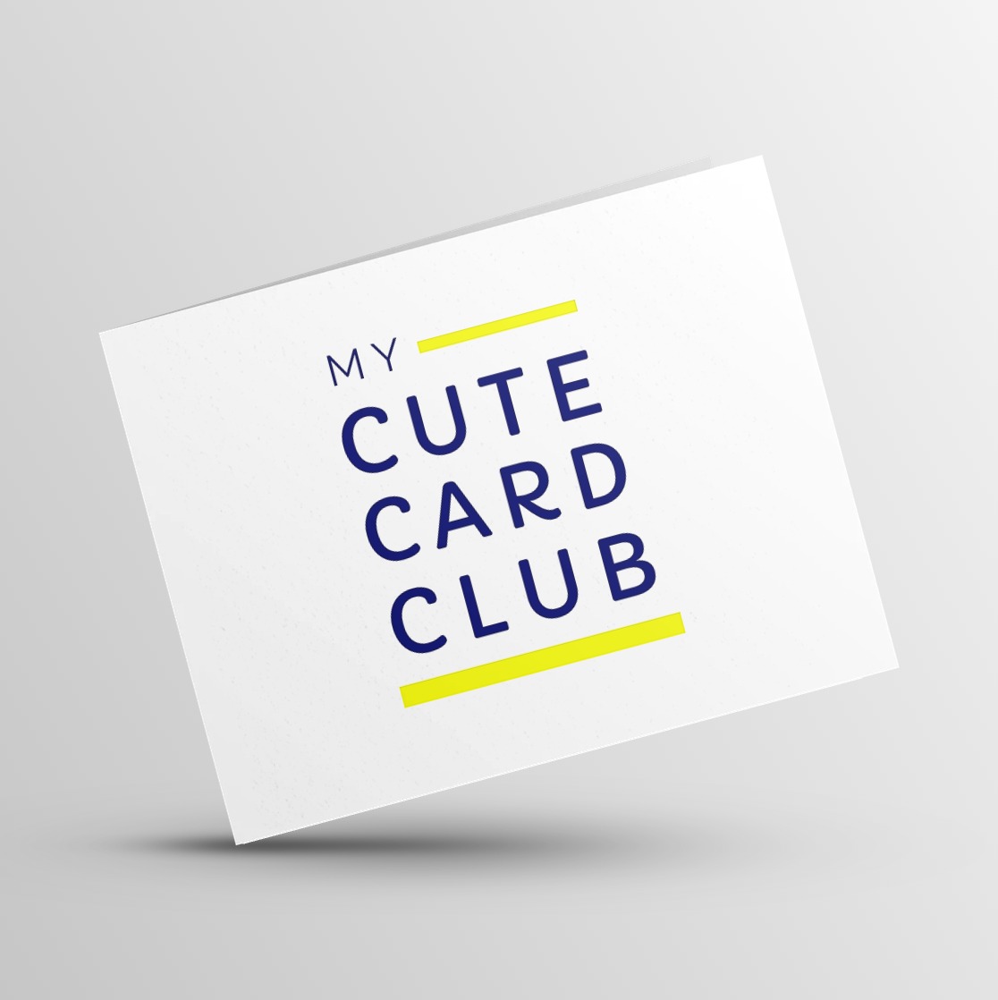My Cute Card Club Card