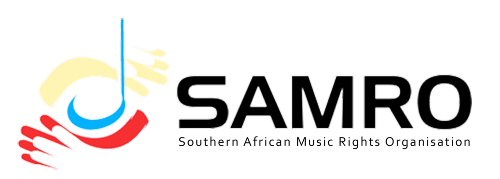 The logo for the South African Musical Rights Organization.