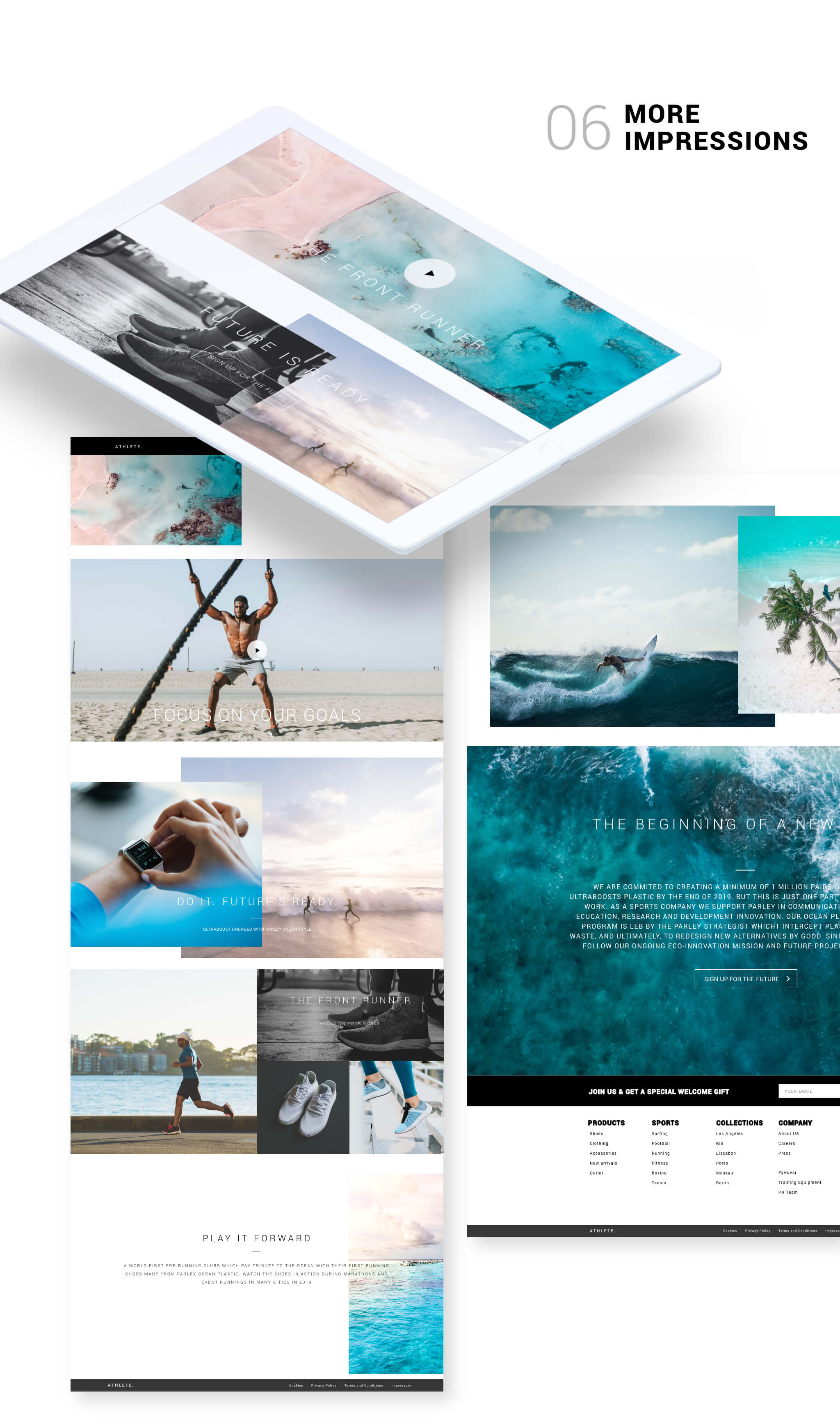 Preview views on the website
