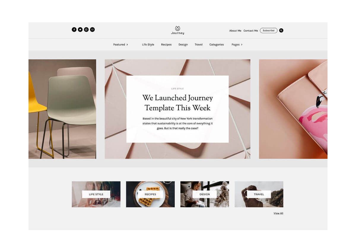 Journey Webflow Template