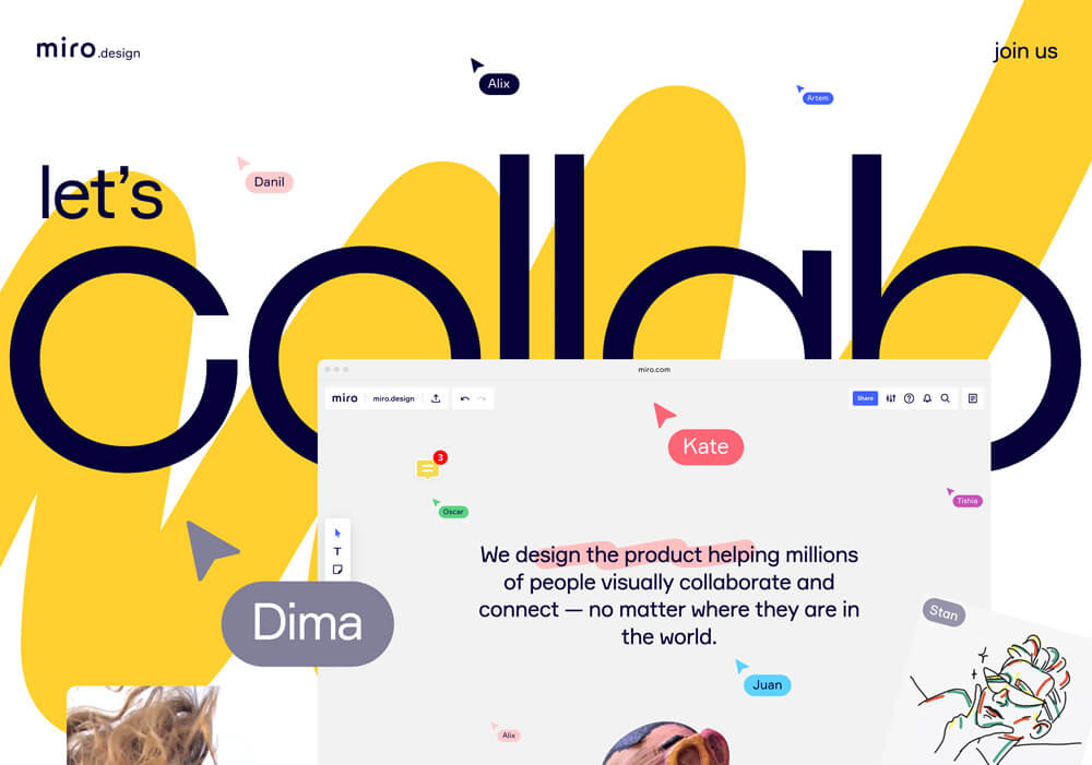 Webdesign Beispiel Miro Design.