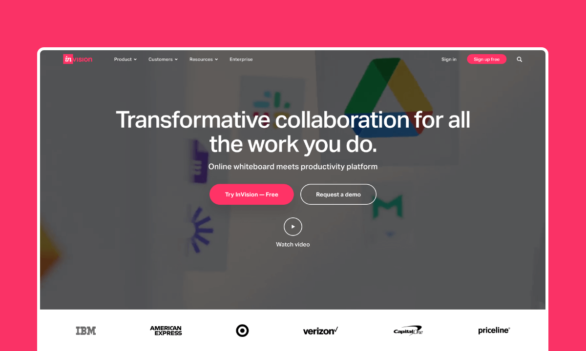 Design-Tool inVision.