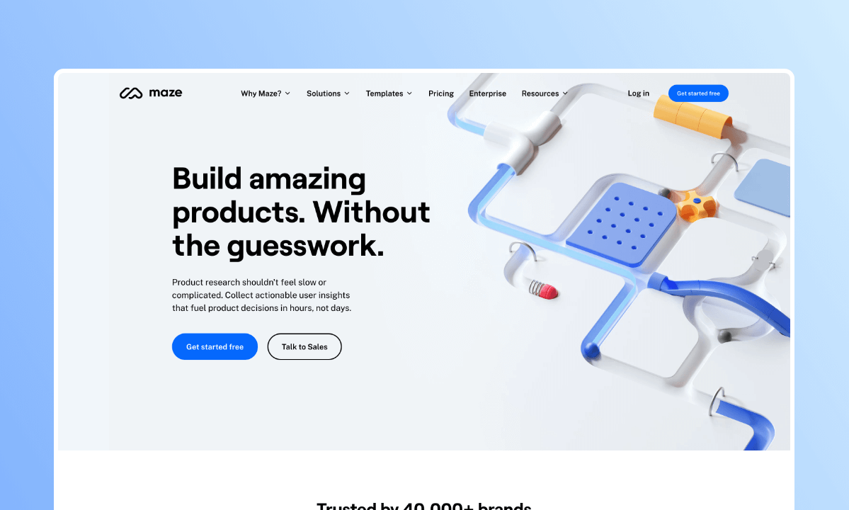 Design-Tool Maze.