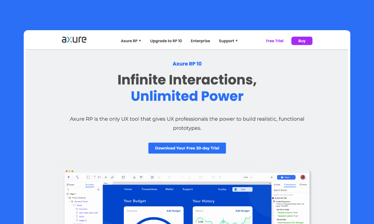 Design-Tool Axure.