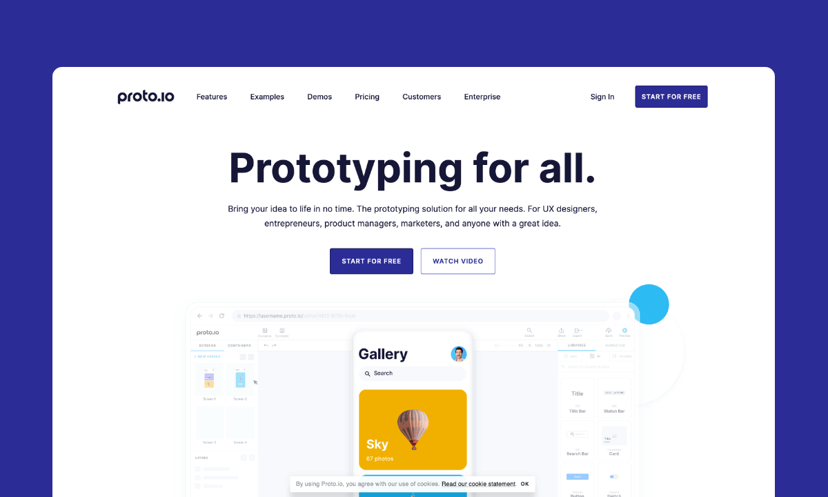 Design-Tool proto.io