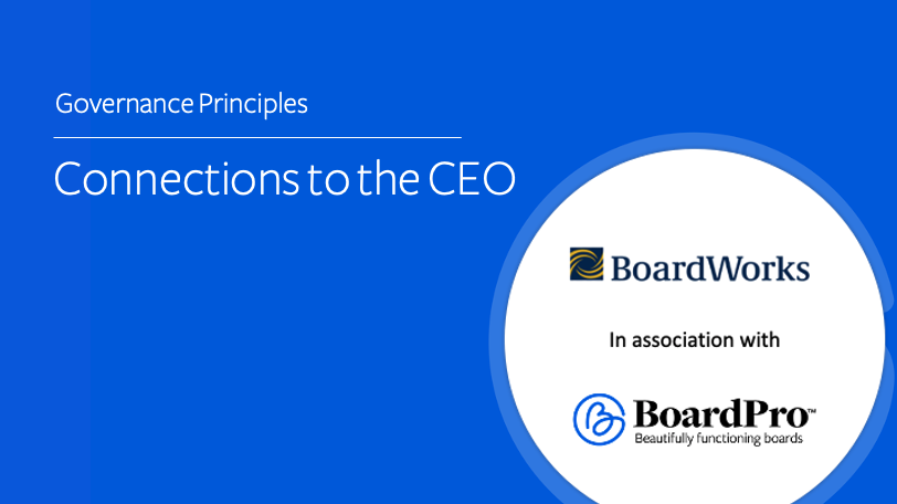 Connection to the CEO