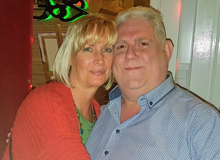 Antony and his partner Allison