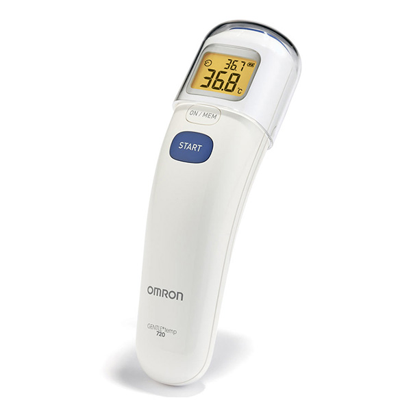 Cách sử dụng nhiệt kế đo trán Omron MC-720