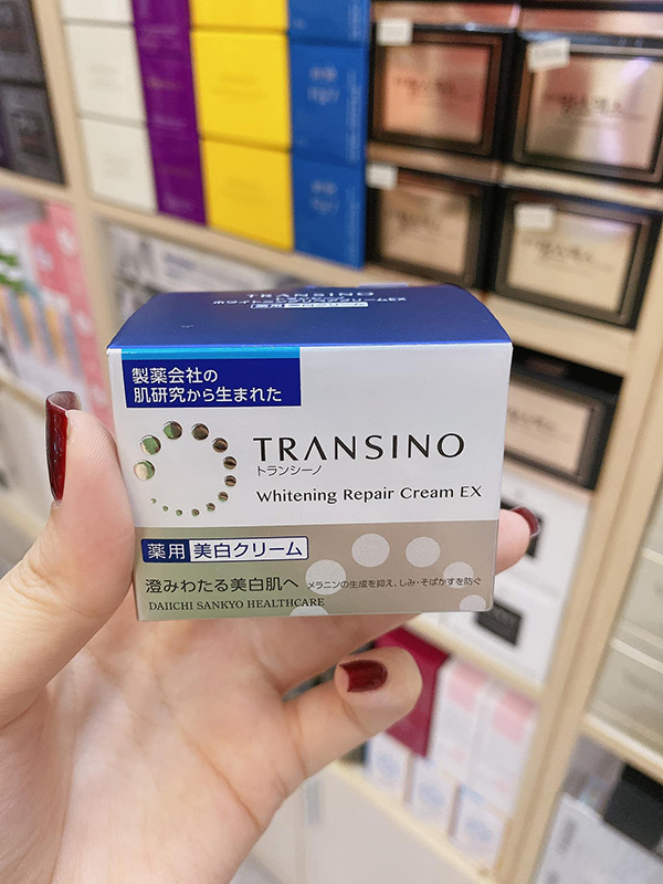 Kem đêm Transino trị nám Whitening EX