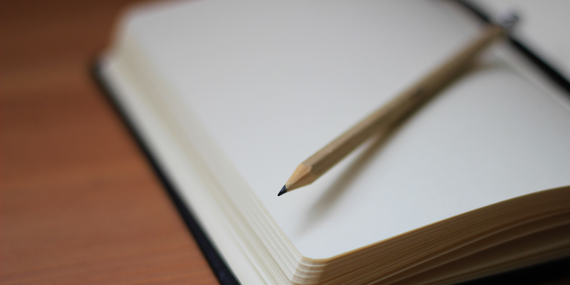 Le plaisir d'écrire sur du papier