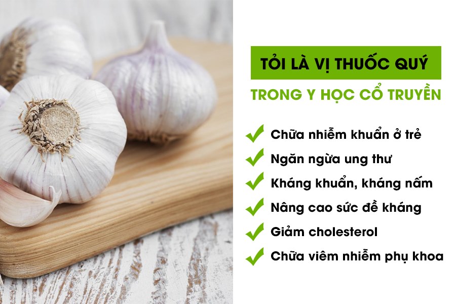 Những tác dụng của tỏi nên biết