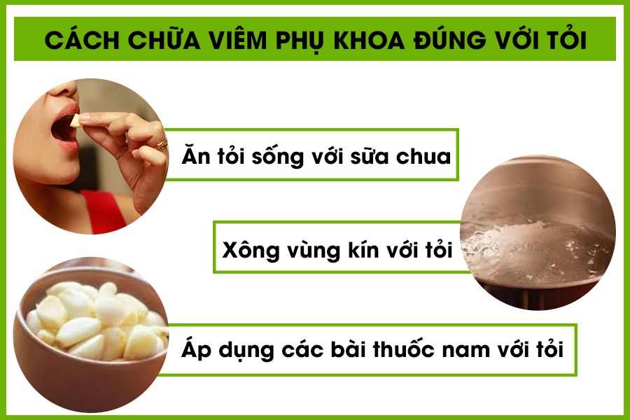 cách chữa viêm phụ khoa bằng tỏi