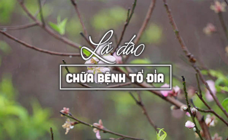 cách chữa tổ đỉa bằng lá đào