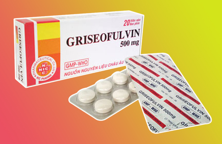 Thuốc kháng nấm tổ đỉa Griseofulvin