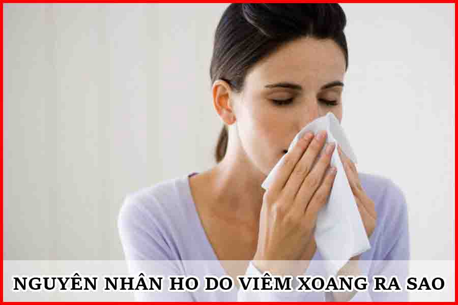ho do viêm xoang
