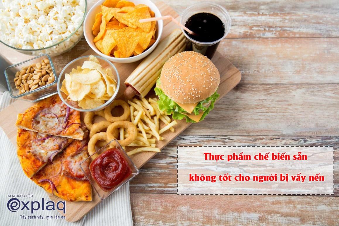 Thực phẩm chế biến kiêng vảy nến