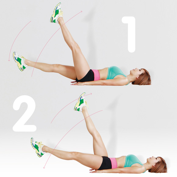 Bài tập yoga giảm cân trước lúc đi ngủ với động tác xoay người