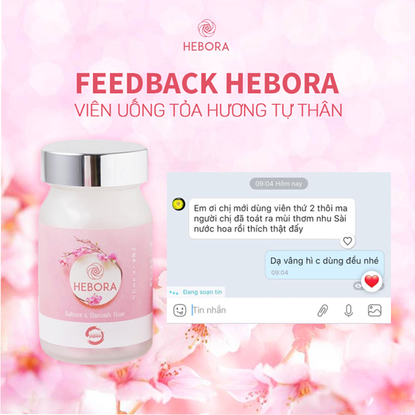 thành phần Viên uống Hebora của Nhật Bản
